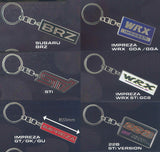 SUBARU Sports Car Emblem Metal Keychain Collection [All 6 type set (Full Complete)]