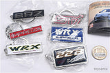 SUBARU Sports Car Emblem Metal Keychain Collection [All 6 type set (Full Complete)]