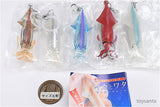 Squid and Innards Marker Charm [All 5 type set(Full Complete)]
