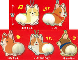 One! Two! Corgi Puniketsu Keychain [All 5 type set (Full Complete)]