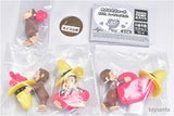 Curious George 85th Heart Figure [All 4 type set(Full Complete)]