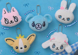 Pomponette Petite Plush Keychain [All 5 type set(Full Complete)]