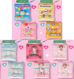 Sanrio Characters School Cushion Mini Keychain [All 5 type set(Full Complete)]