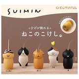 SUIMIN Cat Kokeshi [All 5 type set(Full Complete)]