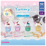Sanrio Characters Yummy! Sweets Mascot Chill Cider [All 4 type set(Full Complete)]