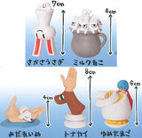 Keiichi Arawi 3D Figures Capsule Version [All 5 type set(Full Complete)]