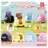 Sanrio Characters Narikirigokko Car [All 4 type set (Full Complete)]