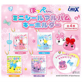 Hoppe-chan Mini Sticker Album Keychain [All 4 type set (Full Complete)]