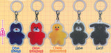 mojojojo Uruchuru POP Charm Keychain [All 5 type set (Full Complete)]