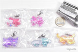 Punirunes x Sanrio Characters Pukkuri Clear Gacha Mascot [All 5 type set(Full Complete)]
