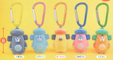 Ohige no PON Flocky Mascot with Carabiner Bright link Capsule Toy [All 5 type set(Full Complete)]