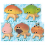 Pan Ketts Mejirushi Mascot [Normal 5 type set (Rare are NOT including)]