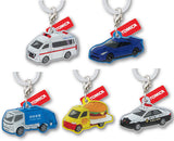 Tomica Pukkuri Mejirushi Gacha Charm [All 5 type set(Full Complete]