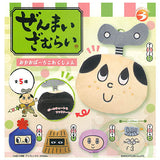Zenmai Zamurai Face Pouch Collection [All 5 type set(Full Complete]