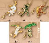 Choju-giga Tsunagete Metal Charm [All 5 type set(Full Complete)]