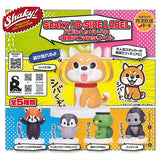 Shaky! B-SIDE LABEL Bubblehead Doll Bougen Animals Series [All 5 type set(Full Complete)]