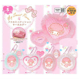 My Sweet Piano Ruffled Mini Cushion Keychain [All 5 type set(Full Complete)]