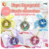 Kayo Horaguchi x Sanrio Characters Ribbon Metal Charm [All 5 type set(Full Complete)]