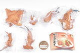 Panda's ana Shark Fry Mejirushi Gacha Mascot [All 6 type set(Full Complete)]