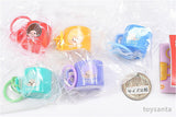 Monchhichi Mejirushi Mug Charm [All 5 type set(Full Complete)]