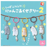 Shippofurifuri Nyanko Accessory Part.2 [All 5 type set(Full Complete)]