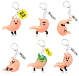 yukke Stomach Figure Mascot [All 6 type set(Full Complete)]