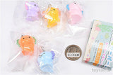 Colorful Axolotl Petit Mark Charm [All 5 type set(Full Complete)]
