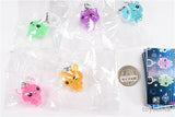 Alien Animals Cosmic Luminous Mejirushi Charm [All 5 type set(Full Complete)]