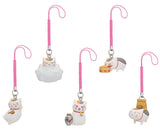 Natsume Yuujinchou Nyanko Sensei Tsuredzure Netsuke Strap Part 8 [All 5 type set(Full Complete)]