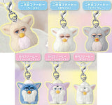 Retro Furby Mejirushi Gacha Mascot Fuwafuwa Flocky [All 6 type set(Full Complete)]