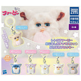 Retro Furby Mejirushi Gacha Mascot Fuwafuwa Flocky [All 6 type set(Full Complete)]