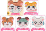 Hamtaro Fuwafuwa Face Pouch Part.2 [All 5 type set(Full Complete)]
