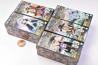 ONE PIECE World Collectable Figure Trafalgar Law VS Blackbeard Pirates [All 5 type set (Full Complete)]