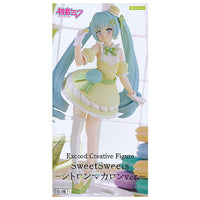 Hatsune Miku Exceed Creative Figure SweetSweets Citron Macaron ver. [1.Hatsune Miku]