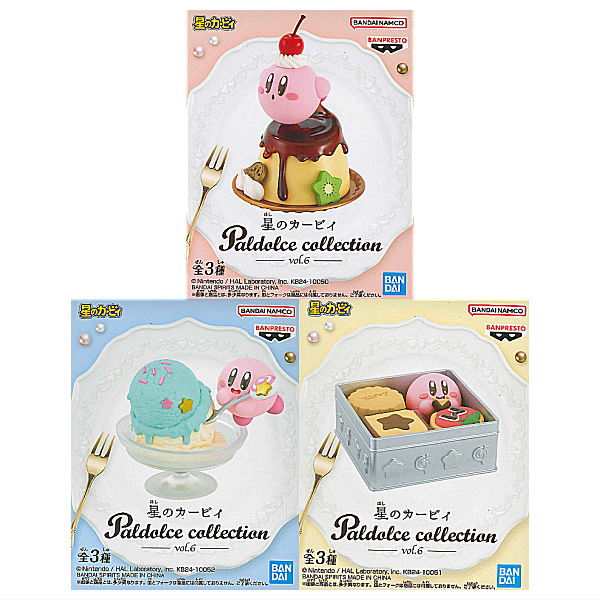 Hoshi no Kirby Paldolce collection vol.6 [All 3 type set (Full Complete)]