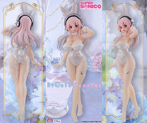 Super Sonico BiCute Bunnies Figure Pearl White ver. [Super