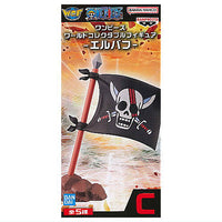 ONE PIECE World Collectable Figure Elbaf [3.Red Hair Pirates pirate flag]