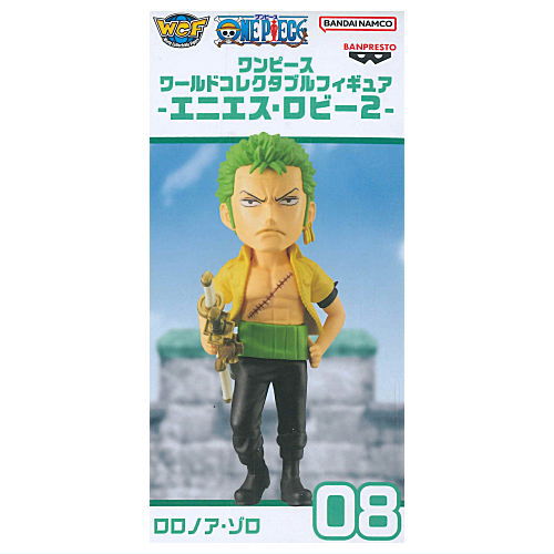 ONE PIECE World Collectable Figure Enies Lobby 2 [3.(08) Roronoa Zoro]