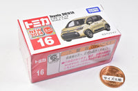 Tomica (Box) No.16 Toyota Sienta (Released on March 16, 2024) JAN: 4904810228509