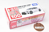 Tomica (box) No.100 LEXUS IS 350 F SPORT (released July 20, 2024) JAN: 4904810188186