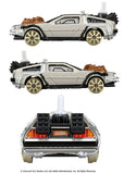 Tomica Premium Unlimited Back to the Future Time Machine (PART 3/Train Wheels Ver.) (Released August 17, 2024) JAN: 4904810913665