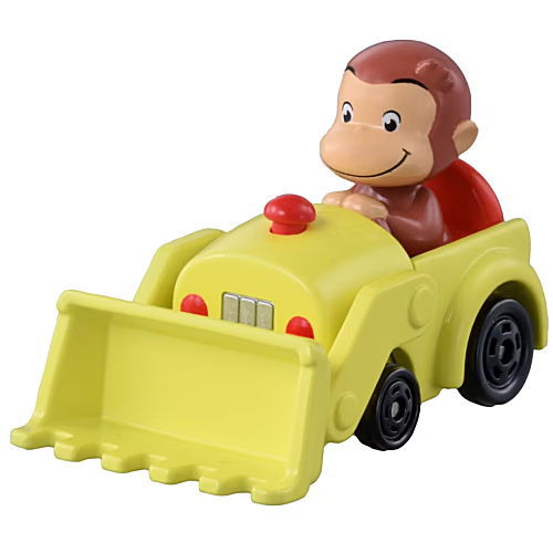 Dream Tomica No. 162 Curious George (released September 21, 2024) JAN: 4904810934097