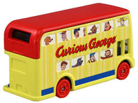 Dream Tomica SP Curious George Friends Bus (released September 21, 2024) JAN: 4904810934103