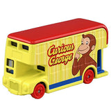 Dream Tomica SP Curious George Friends Bus (released September 21, 2024) JAN: 4904810934103