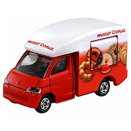 Tomica (box) No. 40 Mister Donut Mobile Catering Truck (Released in mid-April 2025) JAN: 4904810228332