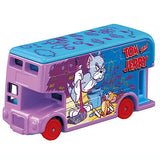 Dream Tomica SP Tom and Jerry Wrapping Bus (Purple) (Released April 19, 2025) JAN: 4904810959137