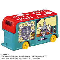 Dream Tomica SP Tom and Jerry Wrapping bus (blue) (released April 19, 2025) JAN: 4904810959168