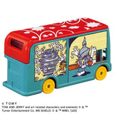 Dream Tomica SP Tom and Jerry Wrapping bus (blue) (released April 19, 2025) JAN: 4904810959168