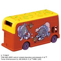 Dream Tomica SP Tom and Jerry Wrapping bus (orange) (released April 19, 2025) JAN: 4904810959151