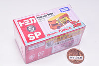 Dream Tomica SP Tom and Jerry Wrapping bus (orange) (released April 19, 2025) JAN: 4904810959151